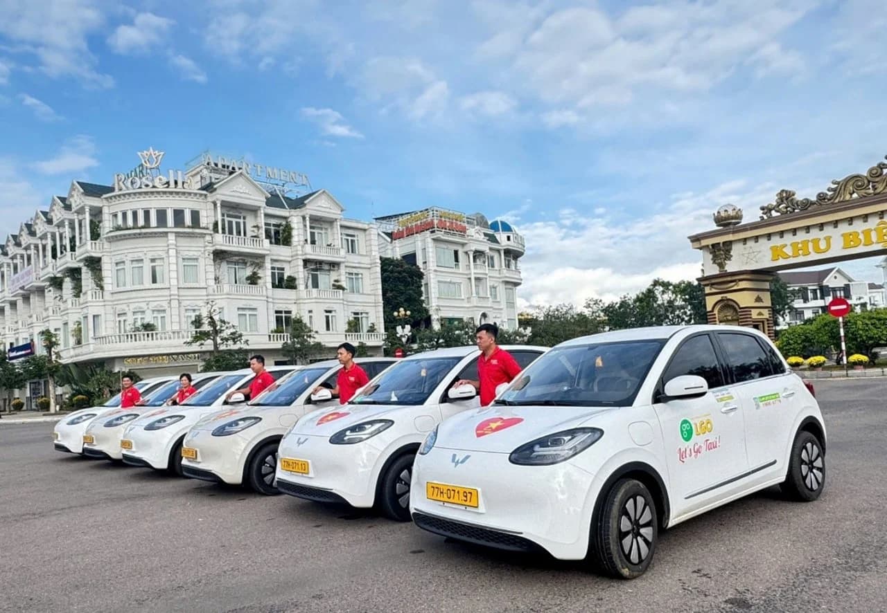 🚖 Taxi điện Wuling – Xe điện đô thị bền bỉ, tiết kiệm cho dịch vụ GrabCar, BeCar, đưa đón nội thành