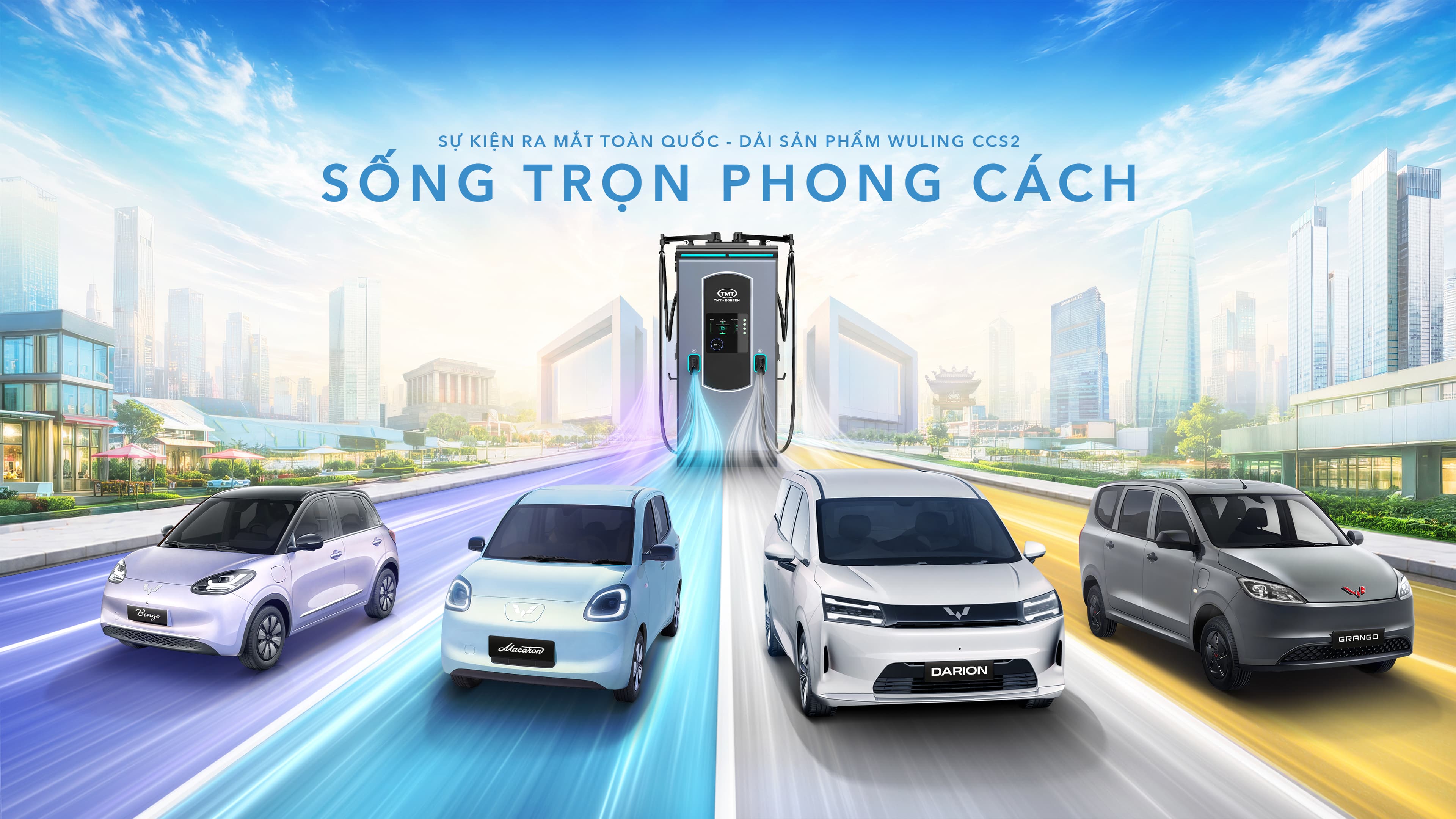 Sự kiện ra mắt toàn quốc - Dải sản phẩm wuling ccs2 - sống trọn phong cách